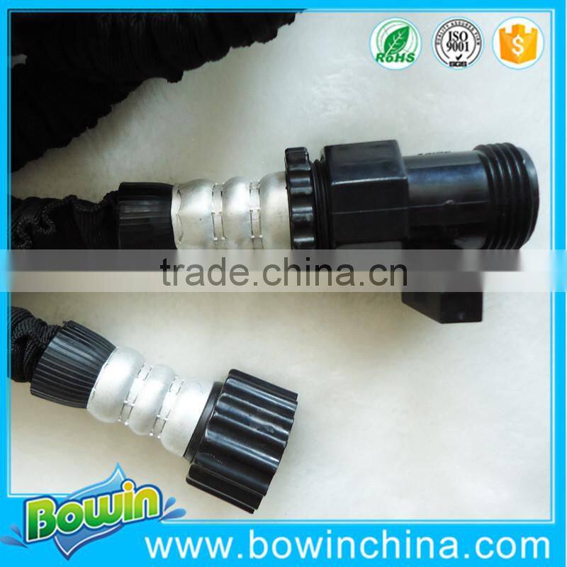 New arrival Grey color Aluminum fitting expandable garden hose