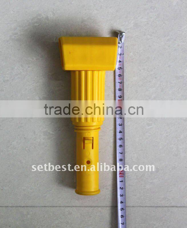 Plastic Wet Mop Clips or Grippers with Metal Handle