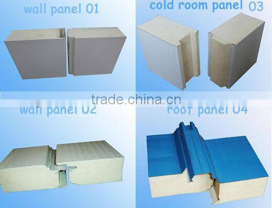 polyurethane/pu sandwich panel cold storage for food,vegetables,fruit