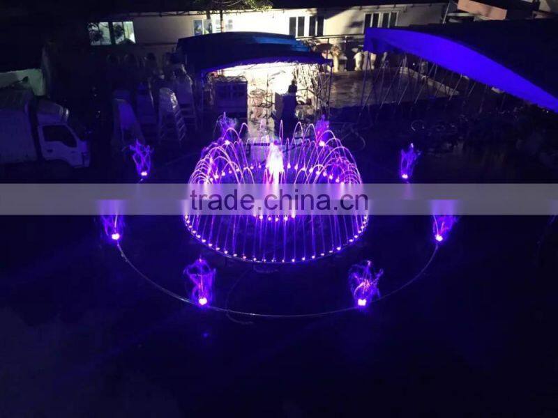 China factory manufacture LED music dancing hot sale fountain