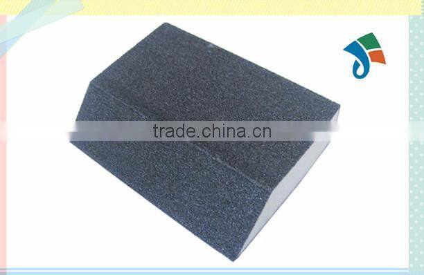 Wedge Silicon carbide or Aluminium oxide abrasive Sponge sanding block