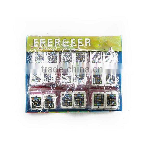 36PC TPR Rubber Iphone Shape Eraser Rubber Soft Eraser