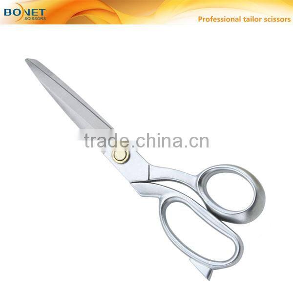 S13001G CE Certificated 8-1/2" professional gold plated tailor scissor brass handle