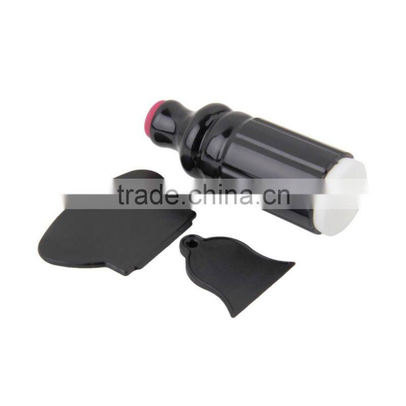 1Set Rectangular Nail Art Stamp Stamping Professional Polish Nail DIY Design Kit Decoration