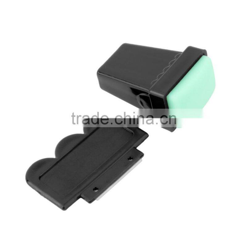 1Set Rectangular Nail Art Stamp Stamping Professional Polish Nail DIY Design Kit Decoration