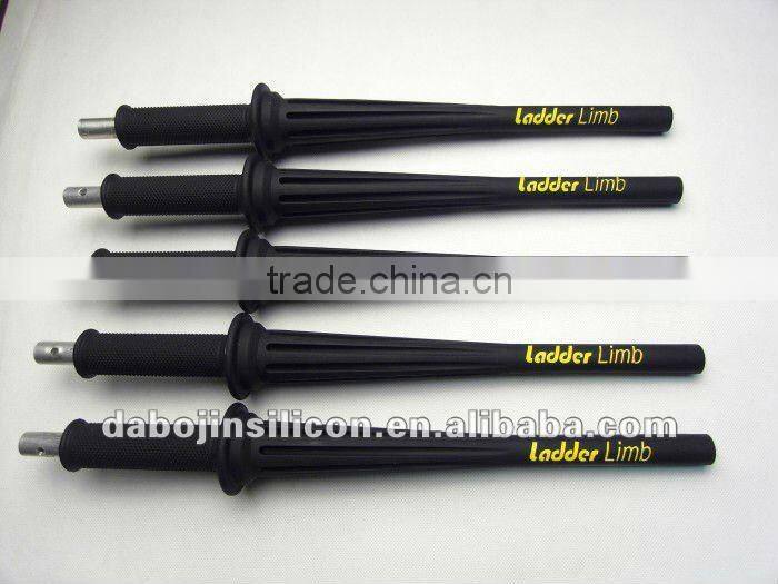 doorknob coated with silicone rubber