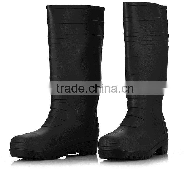 China Custom Winter Men Long Rubber Rain Waterproof Hunting Boots Wholesale
