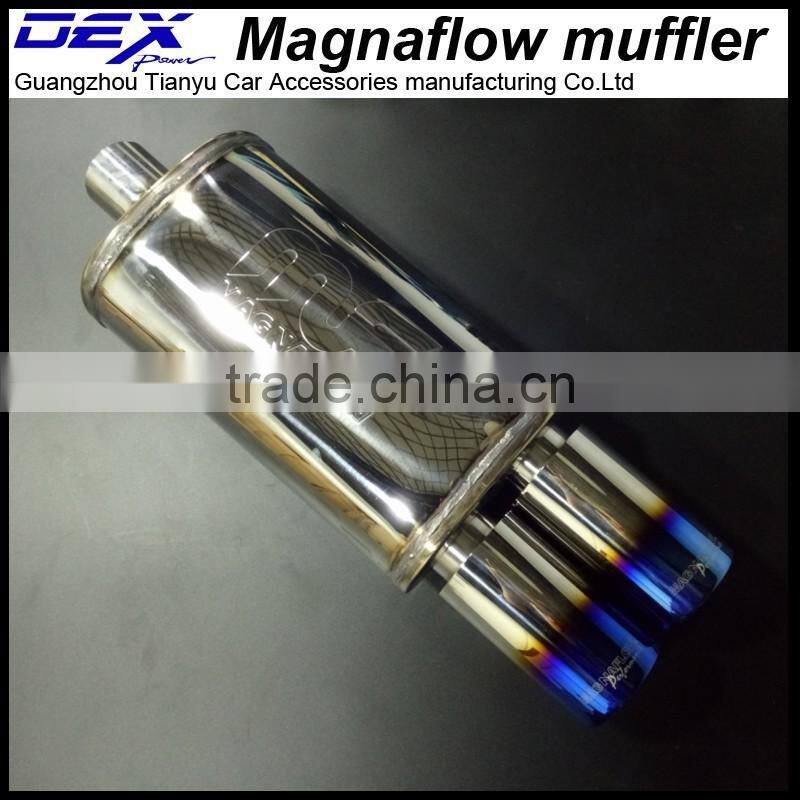 auto exhaust stainless steel magnaflow muffler