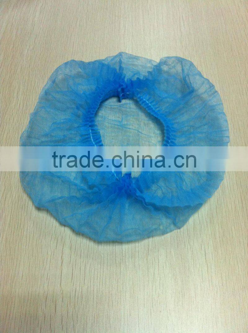 disposable non woven mob clip cap,gorro desechable,non woven face mask single/double elastic