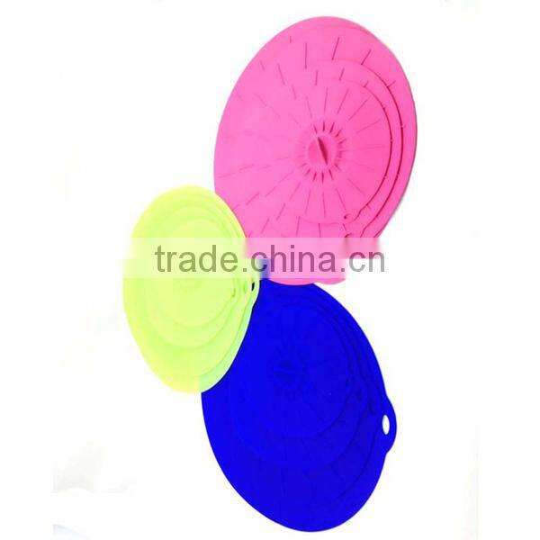 FDA Approved 4 Pack Set custom logo silicone bowl lids