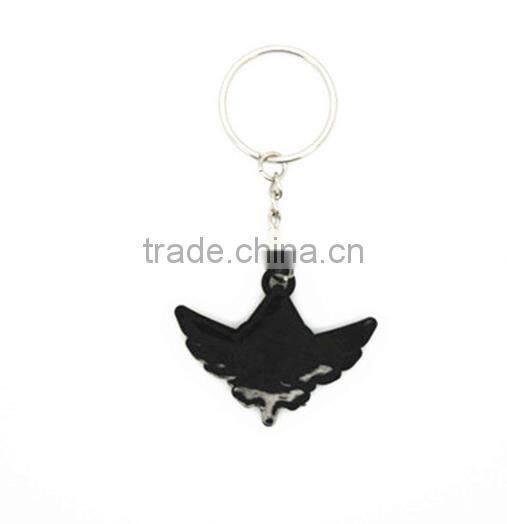 2016 custom low price plastic keychain 3d soft pvc keychain