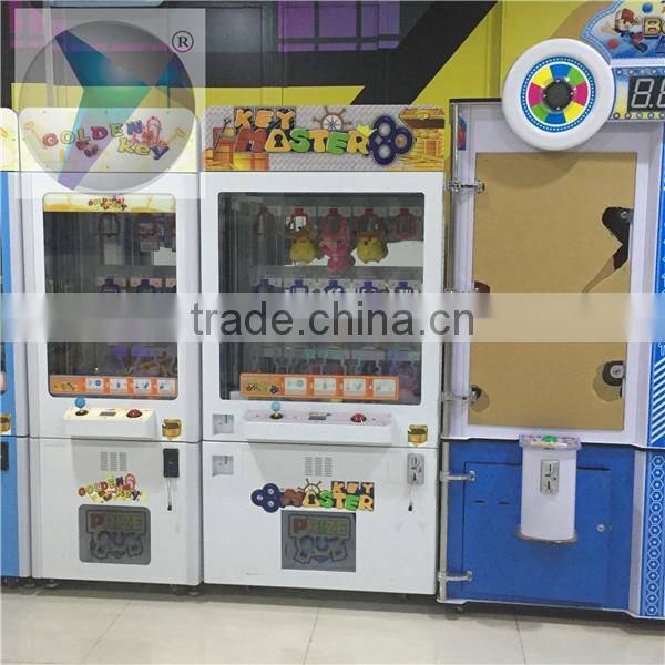 2016 new popular coin operated gift game cheap Top grade key master game machine/coin operated key master gift game mach