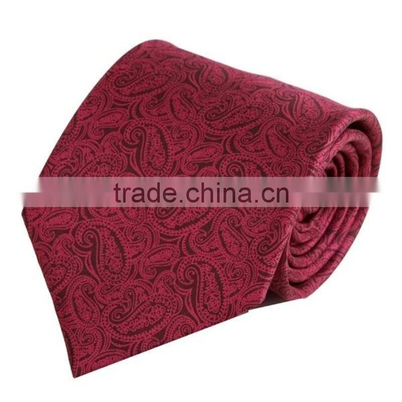 Custom polyester silk necktie dropship