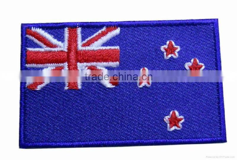 high quality custom embroideried arm sport patches