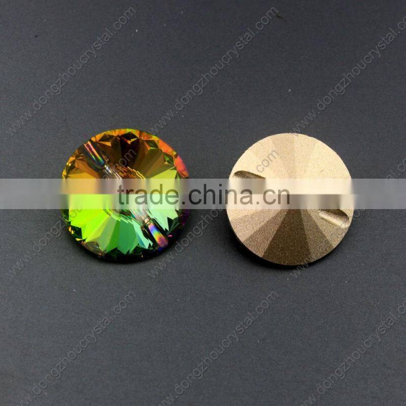 Wholesale A Grade quality Round Crystal Buttons for Sofa Decorations