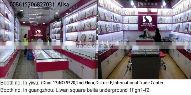 Colorful Raw Glass Beads Fancy Gemstone Earring Elements