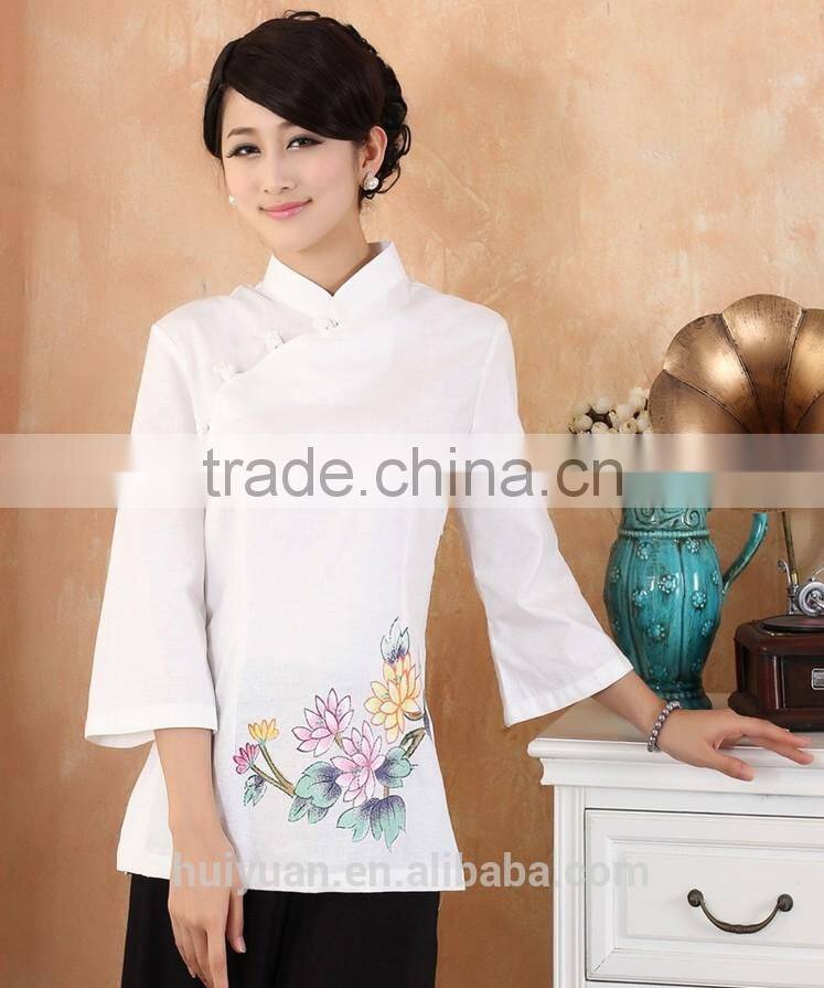 Newest Design Chinese Traditional Uniform Hotel Front Office