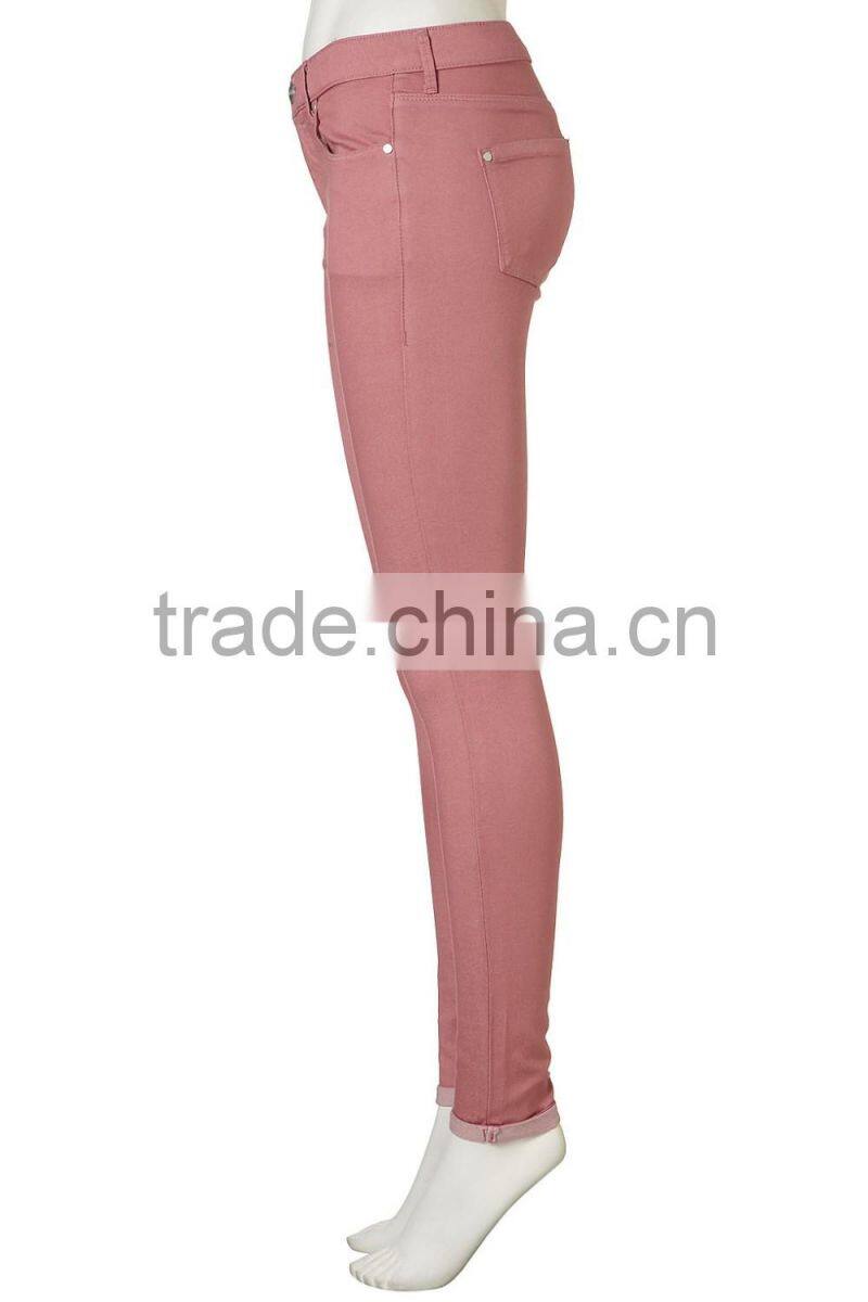 2016 Women Woven Pants Slim Fitted Various Colors Pants