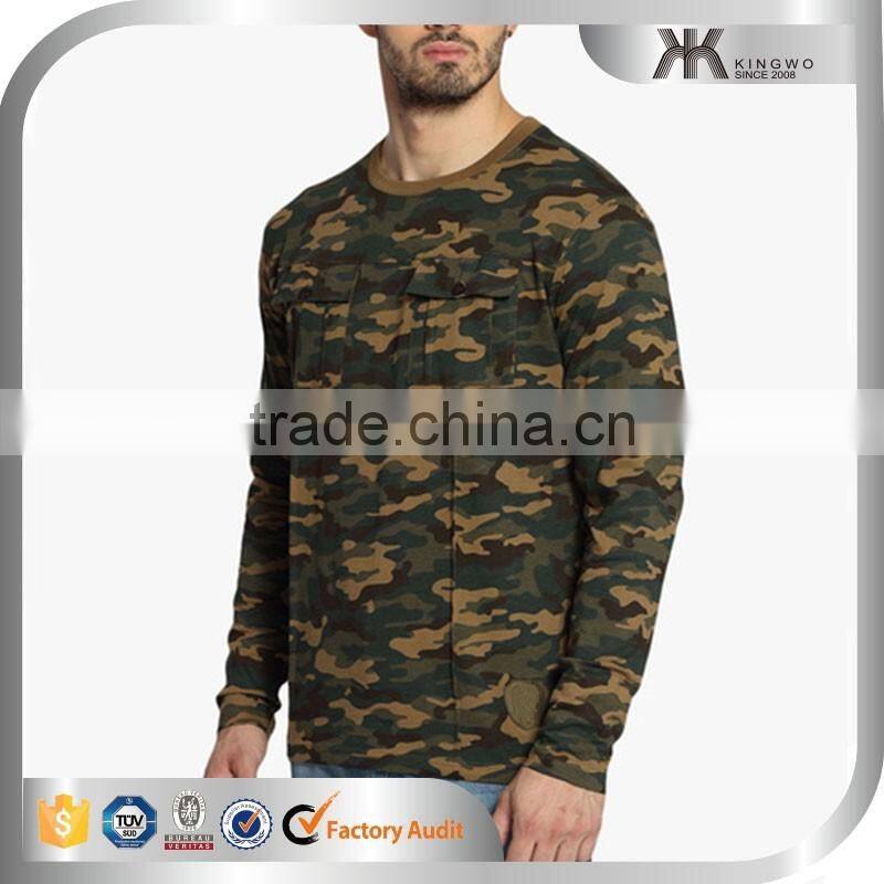 Man Wholesale Camo T shirts Cargo Printed Shirts Apparel Men's Clothing