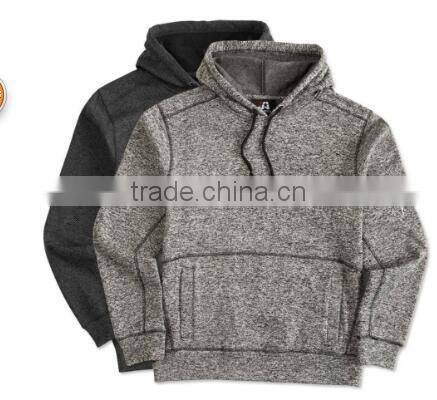 Wholesale custom fashion plain style french terry men hoodies