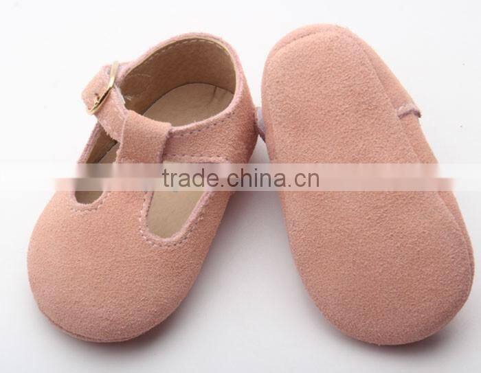 Soft handmade 100% genuine leather baby shoes leather