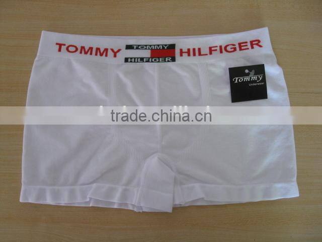 Hot selling men's seamless underwear sexy boxer brief underwear