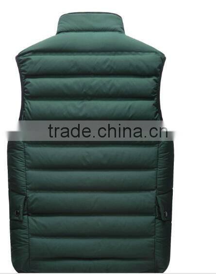 2016 man Winter Down Vest with Factory Price