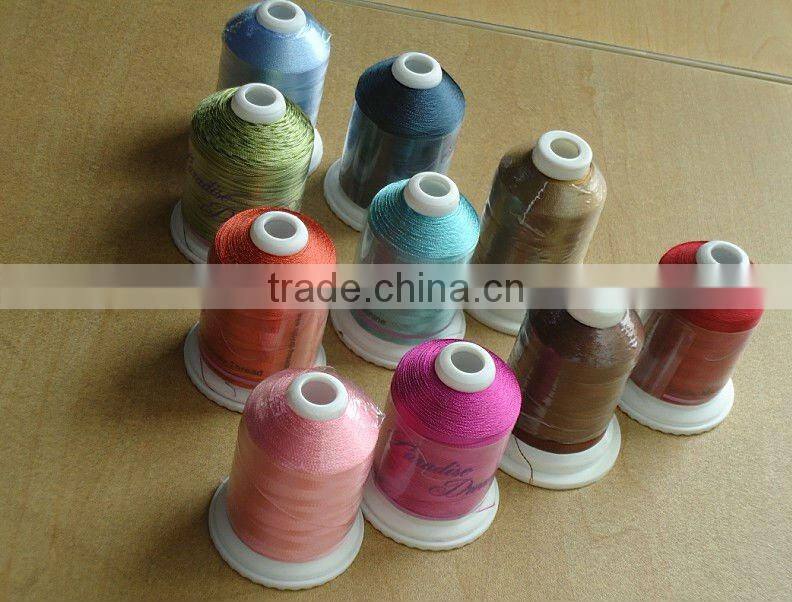 good quality raw white polyester sewing thread from china