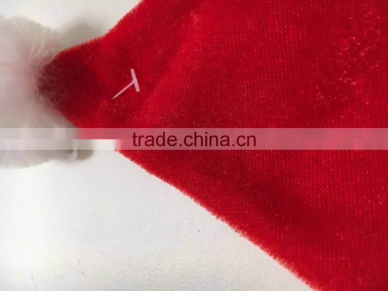 Velvet Christmas Fabric Decoration Hat