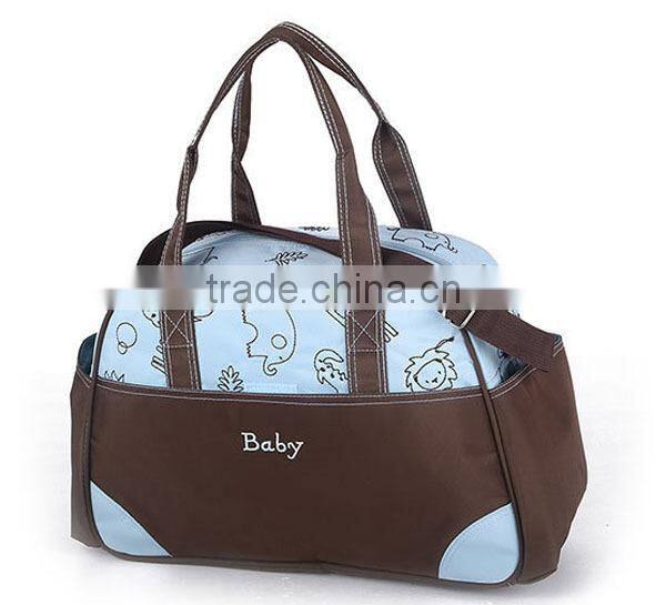 fancy prints multi-function baby diaper nappy bags