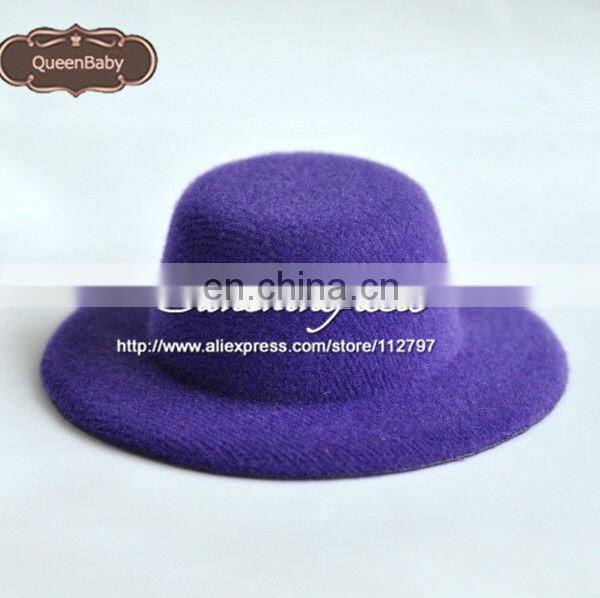 Red 2013 Hot Sale Promotion Cute 4" Mini Top Hat Baby Hats Felted Wool on sunshine field