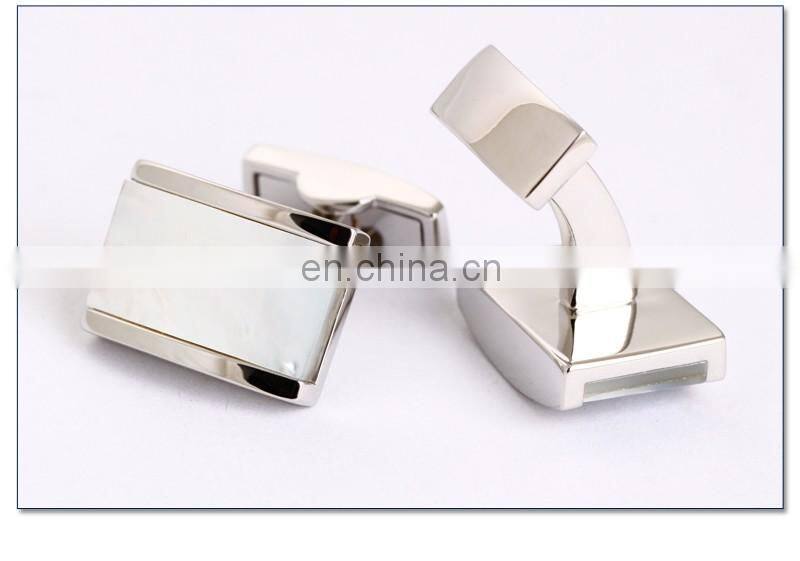 Graceful White Pearl Fashion Jewelry Cufflinks