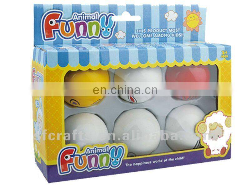 Funny mini pull back ball toys