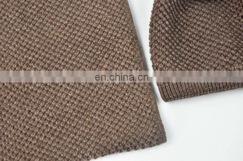 Wholesale Knitted Scarf Women Raccoon Fur Ball Winter Hat All in One Hat and Scarf