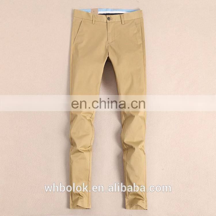 OEM wholesale casual pants men high quality men's chino pants