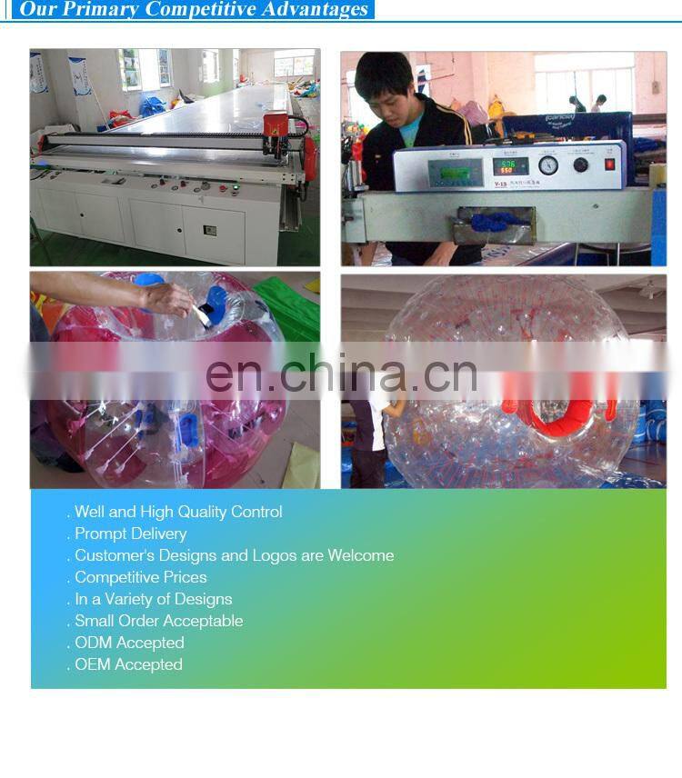 PVC/TPU super quality inflatable zorb climb in ball