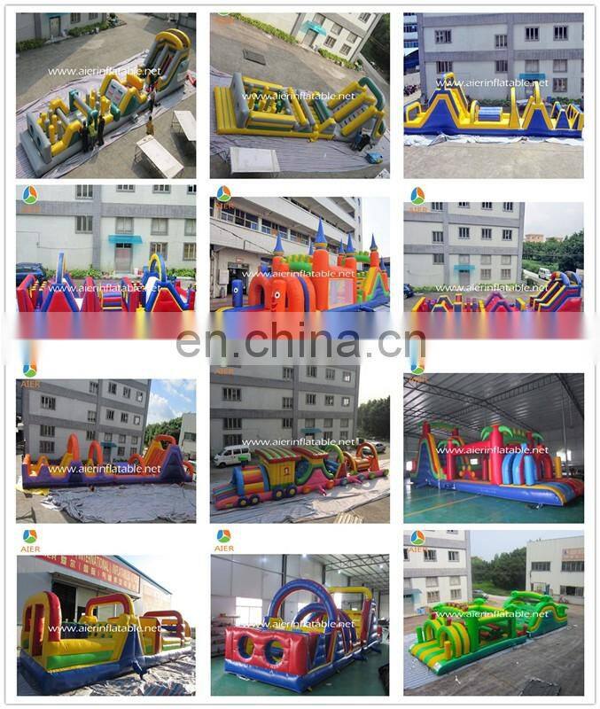 2016 cheap inflatable children playground/durable forest inflatable obstacles