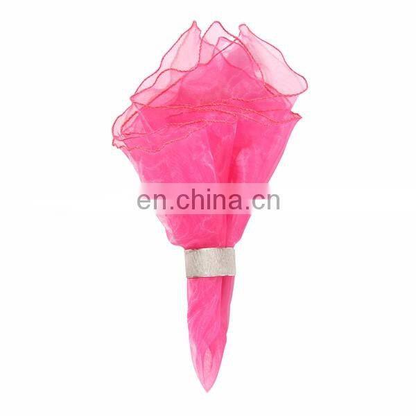 snow yarn napkin for wedding Party