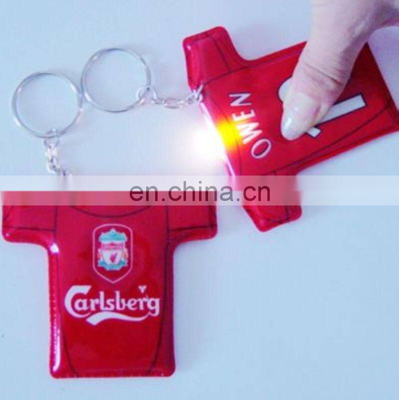 Christmas decoration high quality cheap promotion PVC custom promotional keychain