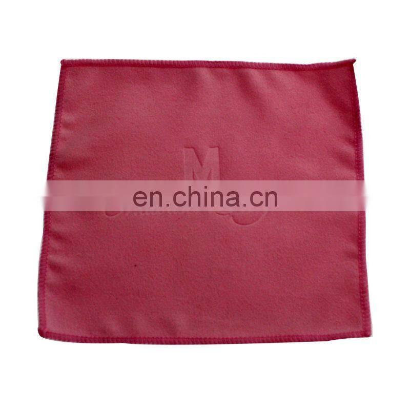 customised silk screen printing microfiber cleaning cloth