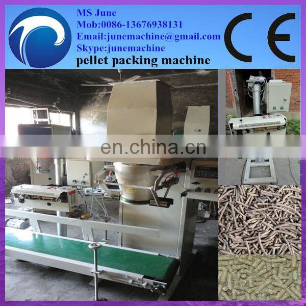 animal feed pellet packing machine with capacity 20kg per bag