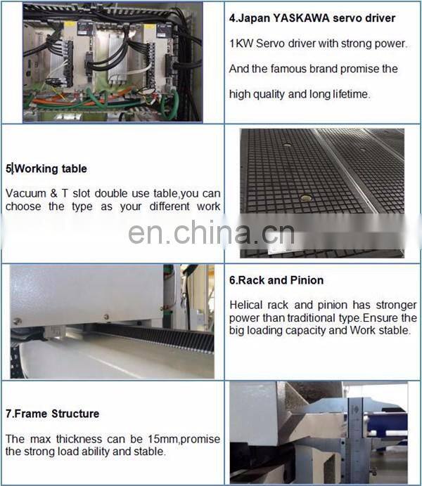 Maxicut professional multi head drilling milling cnc router woodworking machine