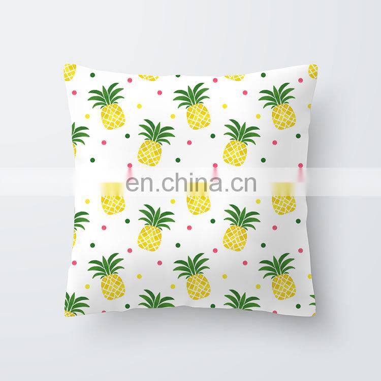 Latest design bright colored polyester cushion cover indian cushion covers