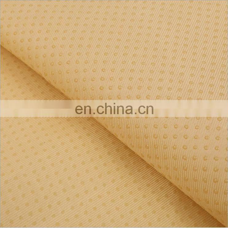 100% Polyester PVC Dotted Anti Slip Fabric For Cushion