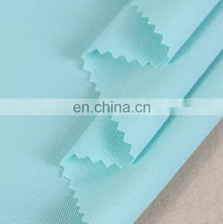 150D*300D Woven Dyed 100%Polyester Gabardine Fabric For Workwear
