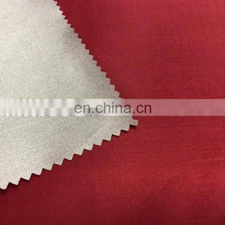 High Quality polyester oxford fabric silver coated fabric for umbrella fabric