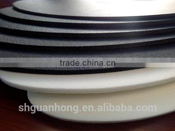 colorful polyethylene foam closed cell cross linked polyethylene foam