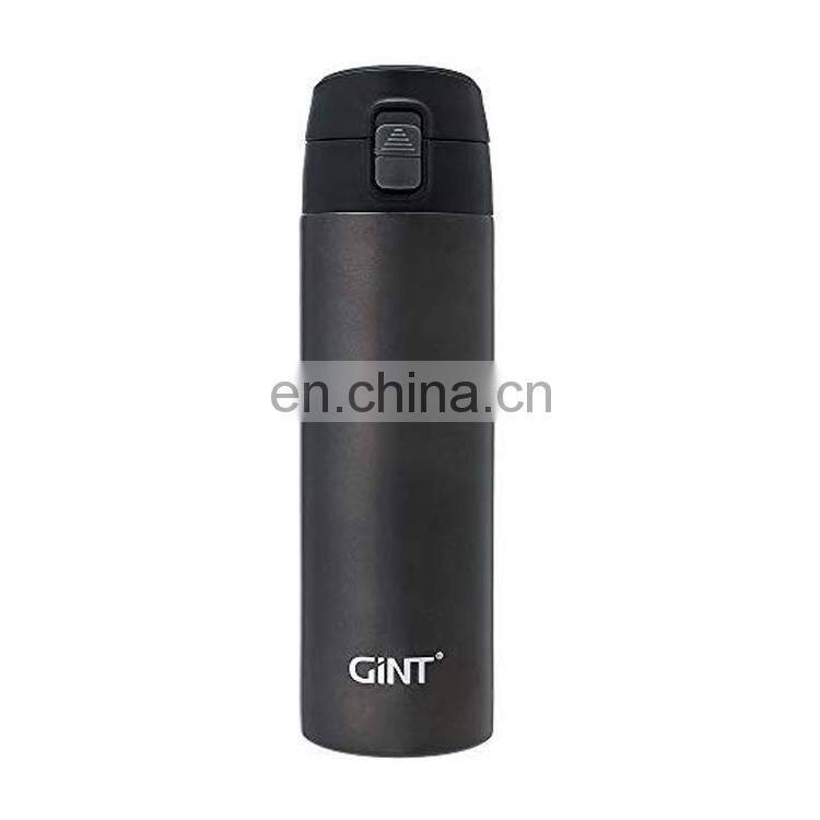 GINT 500ml Portable Customer Logo Insulated Stainless Steel Water Bottle
