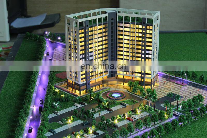 Apartment and office building model maker , 3d miniature model