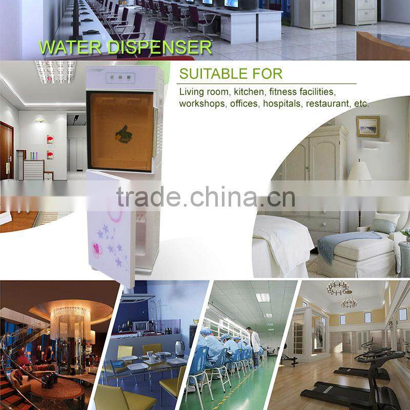 crystal water dispenser/water dispenser with coin operated